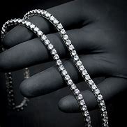 Image result for 4Mm White Gold Chain