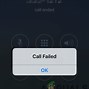 Image result for Call Failed iPhone