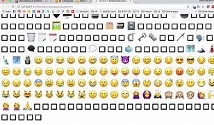 Image result for Emoji Unicode List Paper