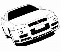 Image result for Outline of Race Car