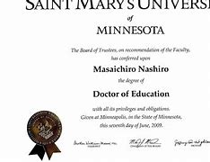 Image result for Doctor of Education Degree