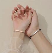 Image result for Engraved Bracelets for Couples