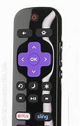 Image result for Image of a Sharp Roku TV Controller