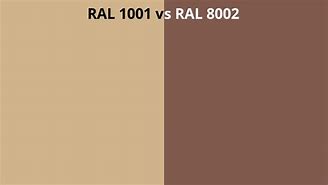 Image result for RAL 8004 vs 8002