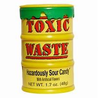 Image result for Toxic Waste Candy