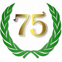 Image result for 75 Years Jubilee Logo