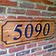 Image result for Blank House Number Signs