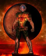 Image result for Doomguy Concept Art