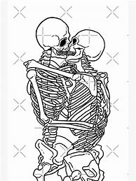 Image result for Skeletons Kissing