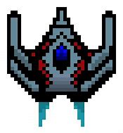 Image result for 8-Bit Spaceship PNG