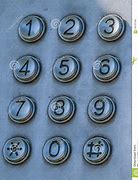 Image result for Picture of Push Button Phone Pad