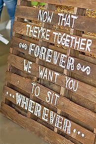 Image result for Rustic Wedding Sign Ideas
