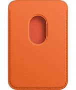 Image result for Orange Wallet Leather iPhone 14 Case