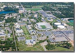 Image result for Overhead of Notre Dame Campus