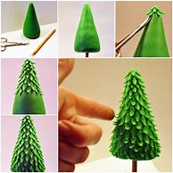 Image result for Fondant Christmas Tree