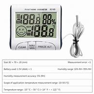 Image result for Indoors/Outdoors Temperature Hygrometer with Probe