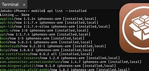 Image result for IOS Terminal Cydia
