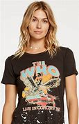 Image result for The Who 1982 Concert Shirt Rochester NY