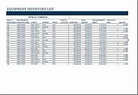 Image result for Process Engineering Equipment List Template