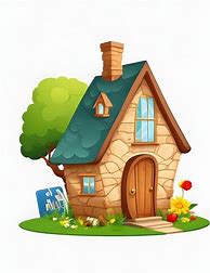 Image result for Cartoon Home Art