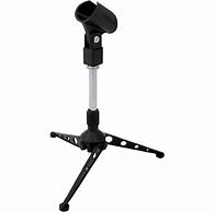 Image result for Black Microphone Stand