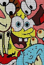 Image result for Minecraft Spongebob Pixel Art Grids