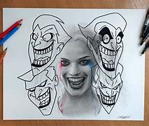 Image result for Easy to Draw Chibi Harley Quinn