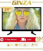 Image result for How Big Is a 24 Inch TV