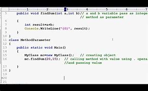 Image result for C Sharp Syntax Example