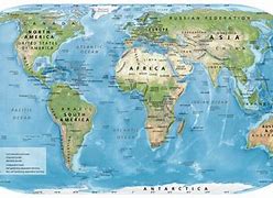 Image result for World Map. Satellite View