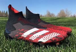 Image result for Red Adidas Predator Football Boots