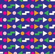 Image result for 80s Geometric Patterns
