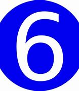 Image result for Blue Number 6