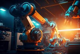 Image result for Cartoon Robot Factory