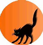 Image result for Vintage Halloween Witch Cat Art