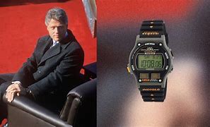 Image result for Timex Ironman Watch Bill Clinton