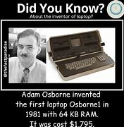 Image result for Who Invented the Laptop