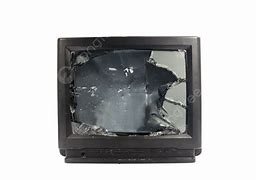 Image result for Broken CRT TV