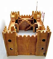 Image result for Wooden Castle Kits