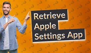 Image result for Apple Settings App