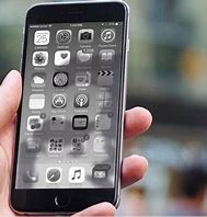 Image result for Black White iPhone Screen