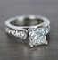 Image result for Princess Cut Diamond Ring