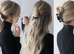 Image result for Using Jaw Clips to Dry Hair