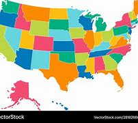 Image result for United States Colored Map Printable