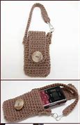 Image result for Crochet Cell Phone Case with Neck Strap