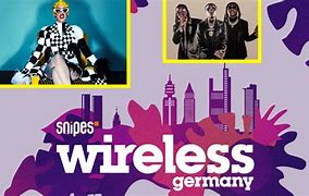 Image result for Wireless Festival Graphic