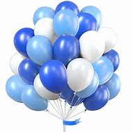Image result for Birthday Ballons Blue Color