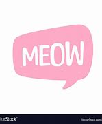 Image result for Meow in Writing