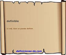 Image result for definible