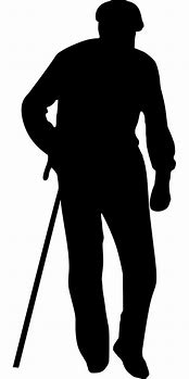 Image result for Old Man Silhouette Clip Art